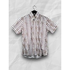 Ben Sherman X Apple Corps 2003 Beatles HELP! Button Down Shirt Size Medium